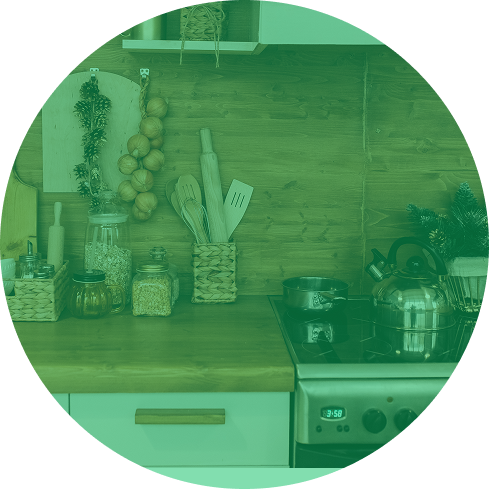 cook kitchen